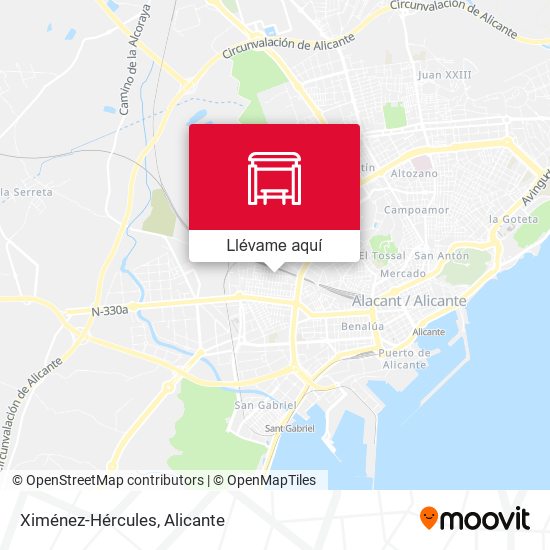 Mapa Ximénez-Hércules