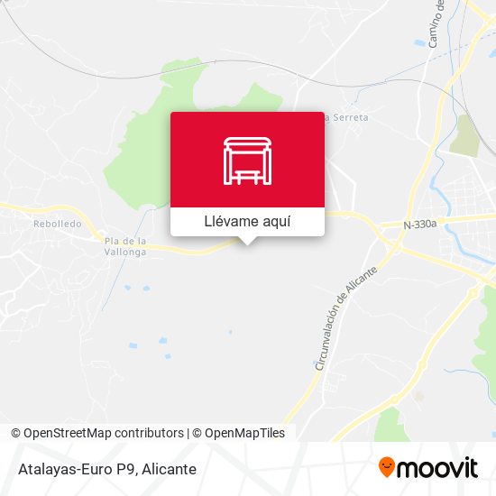 Mapa Atalayas-Euro P9