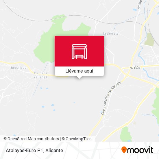 Mapa Atalayas-Euro P1