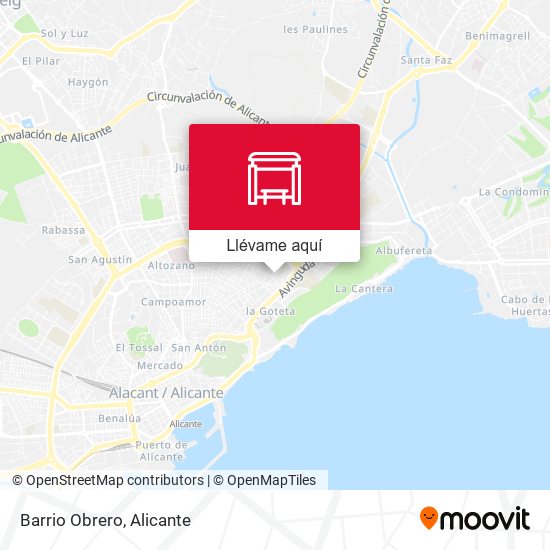Mapa Barrio Obrero