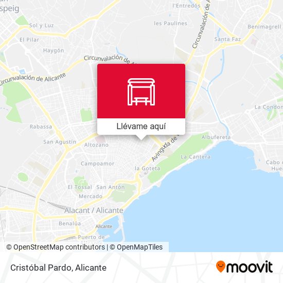 Mapa Cristóbal Pardo