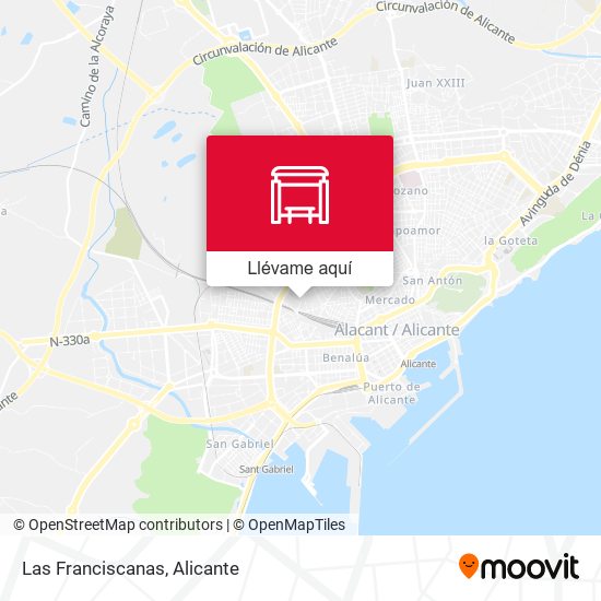 Mapa Las Franciscanas