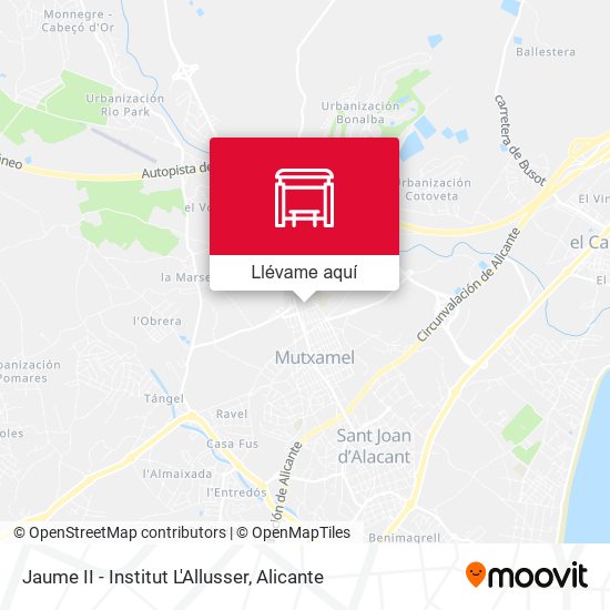 Mapa Jaume II - Institut L'Allusser