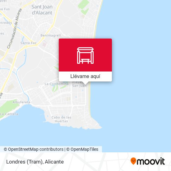 Mapa Londres (Tram)