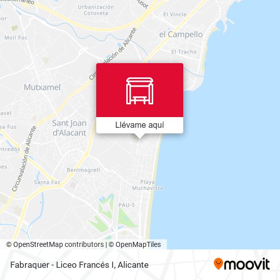 Mapa Fabraquer - Liceo Francés I