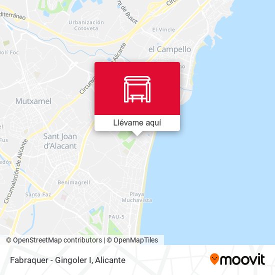 Mapa Fabraquer - Gingoler I