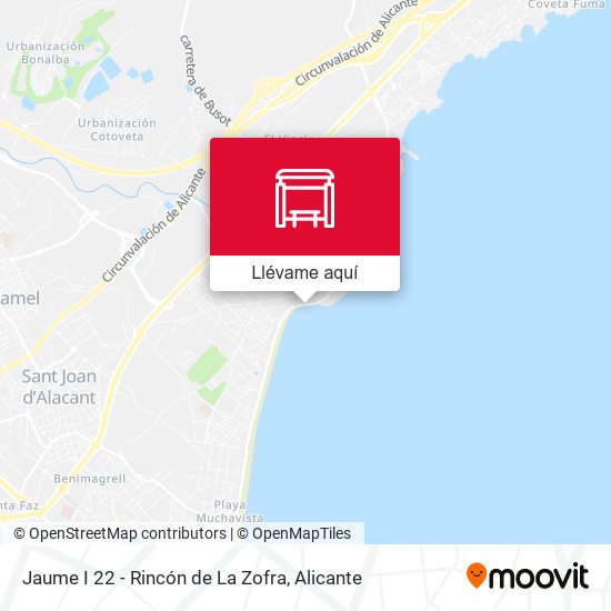 Mapa Jaume I 22 - Rincón de La Zofra