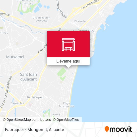Mapa Fabraquer - Mongomit