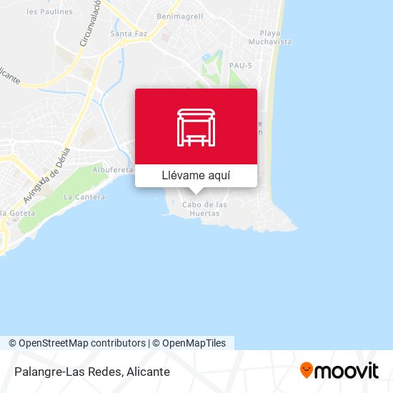 Mapa Palangre-Las Redes