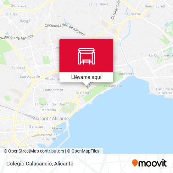 Mapa Colegio Calasancio