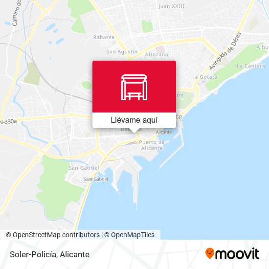 Mapa Soler-Policía