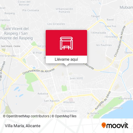 Mapa Villa María
