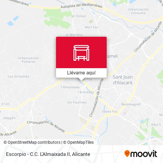 Mapa Escorpio - C.C. L'Almaixada II