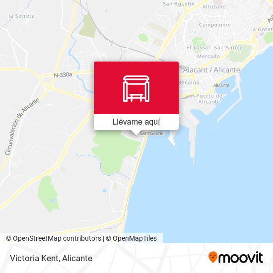 Mapa Victoria Kent
