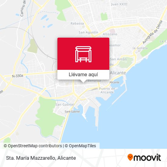 Mapa Sta. María Mazzarello