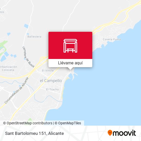 Mapa Sant Bartolomeu 151