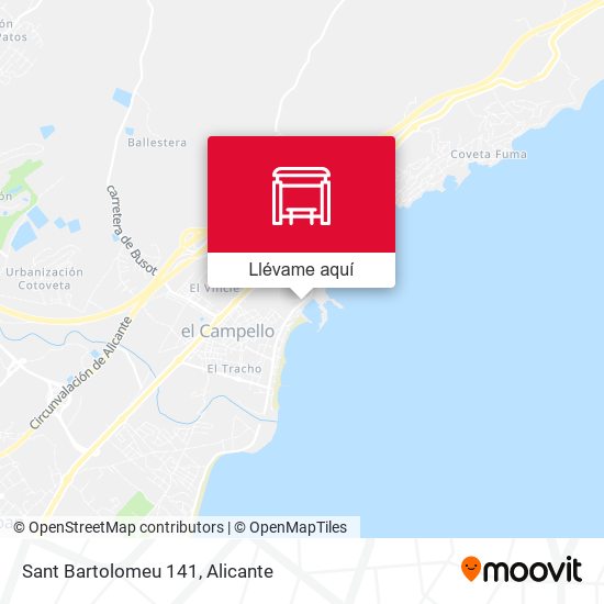 Mapa Sant Bartolomeu 141