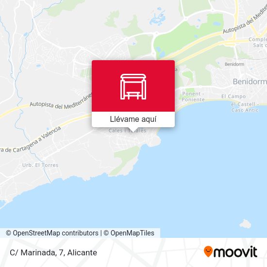 Mapa C/ Marinada, 7