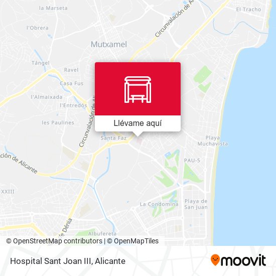 Mapa Hospital Sant Joan III
