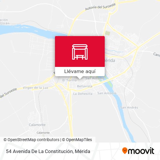 Mapa 54 Avenida De La Constitución