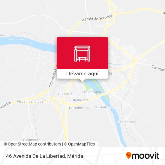 Mapa 46 Avenida De La Libertad