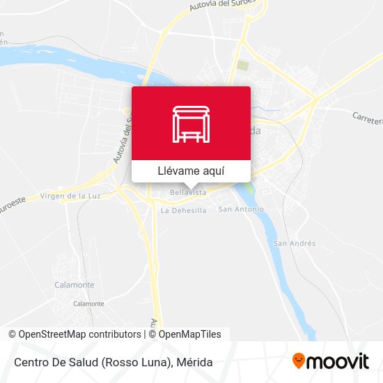 Mapa Centro De Salud (Rosso Luna)