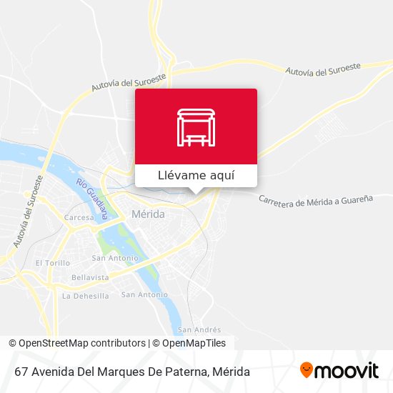 Mapa 67 Avenida Del Marques De Paterna