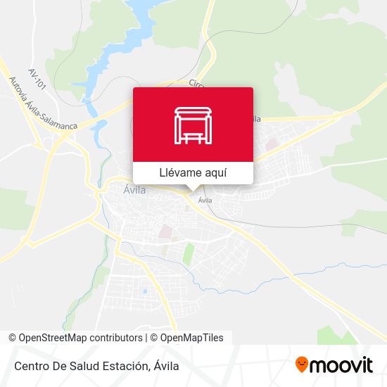 Mapa Centro De Salud Estación