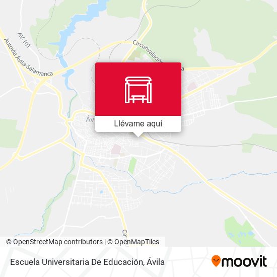 Mapa Escuela Universitaria De Educación