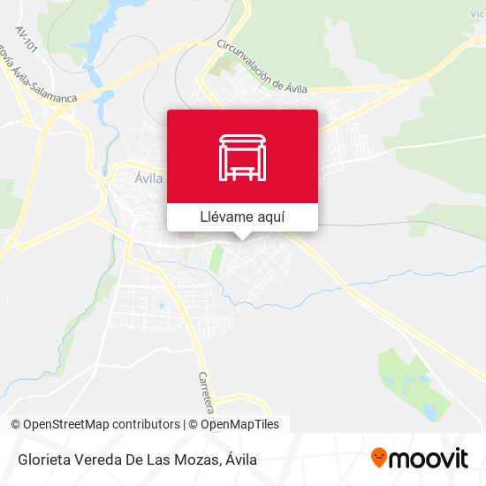 Mapa Glorieta Vereda De Las Mozas