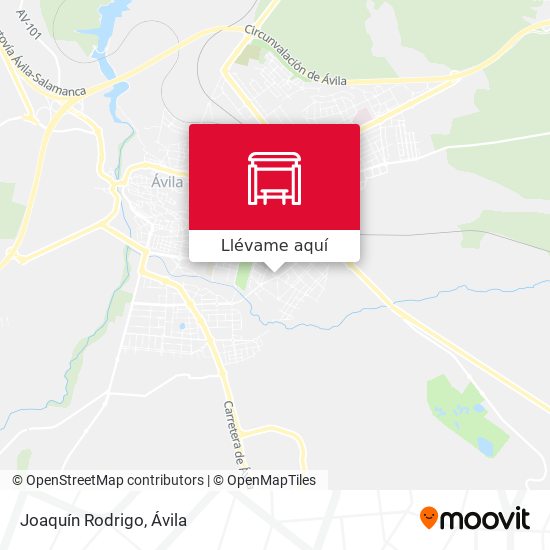 Mapa Joaquín Rodrigo