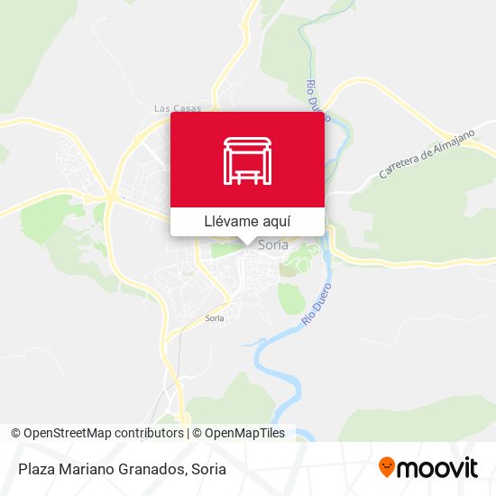 Mapa Plaza Mariano Granados