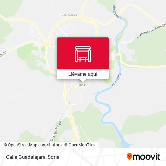 Mapa Calle Guadalajara