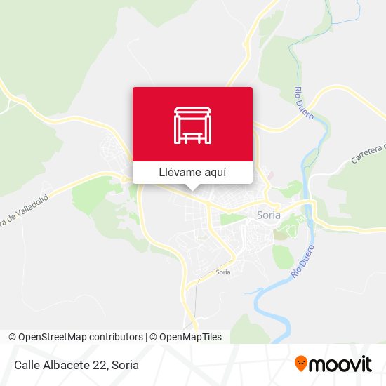 Mapa Calle Albacete 22