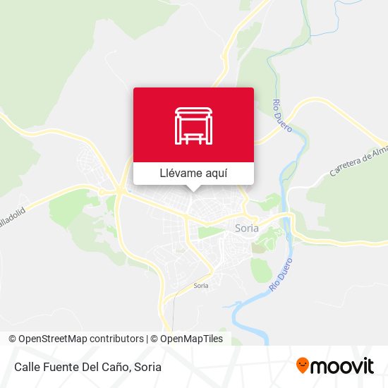 Mapa Calle Fuente Del Caño