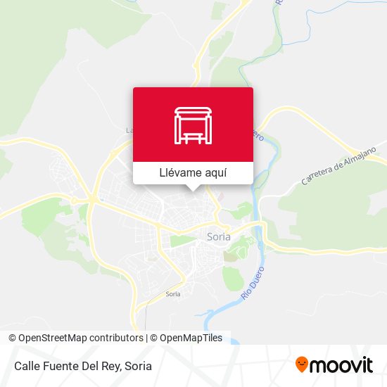 Mapa Calle Fuente Del Rey