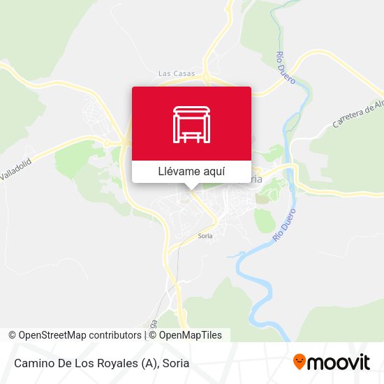 Mapa Camino De Los Royales (A)