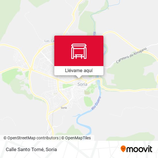 Mapa Calle Santo Tomé