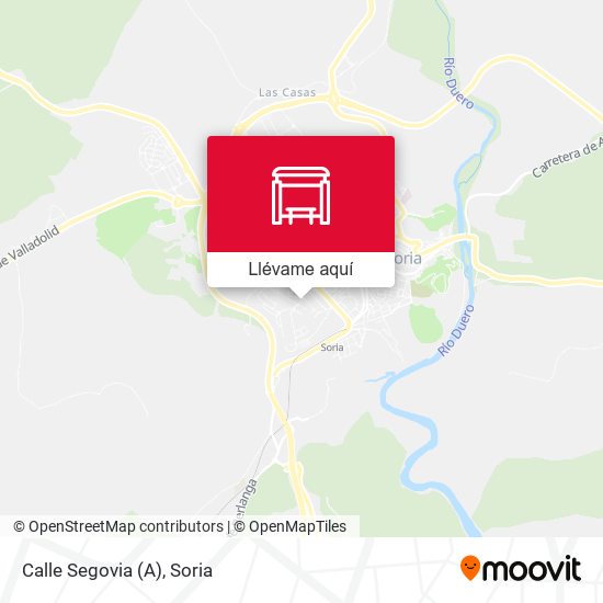 Mapa Calle Segovia (A)