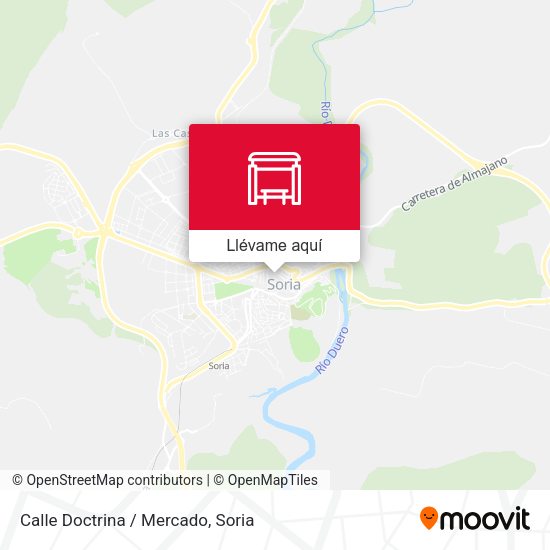 Mapa Calle Doctrina / Mercado