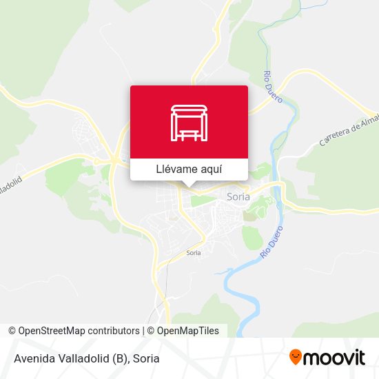 Mapa Avenida Valladolid (B)