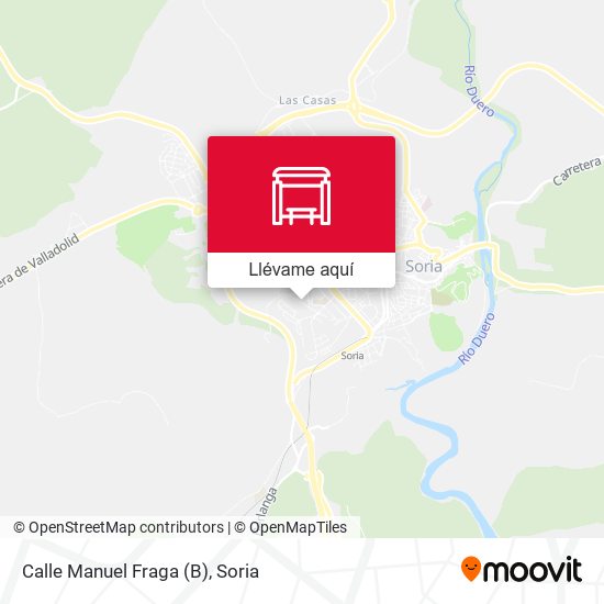 Mapa Calle Manuel Fraga (B)