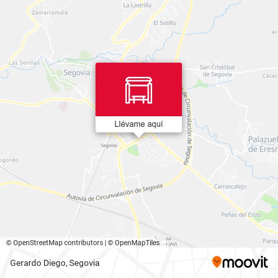 Mapa Gerardo Diego