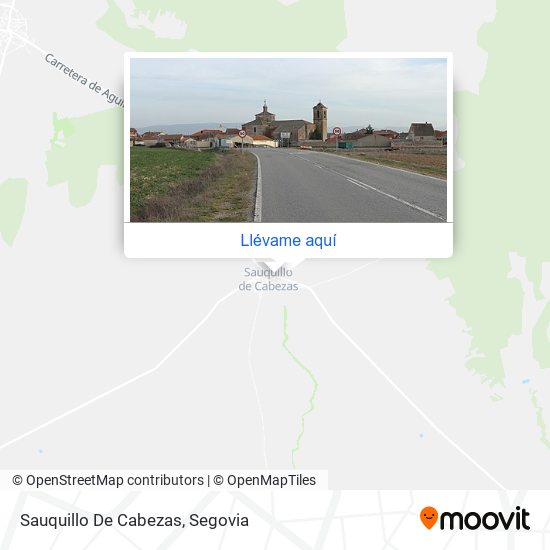Mapa Sauquillo De Cabezas