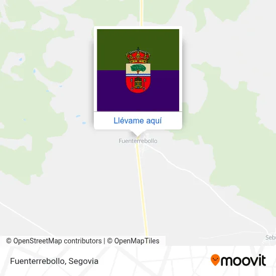 Mapa Fuenterrebollo