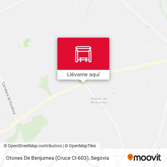 Mapa Otones De Benjumea (Cruce Cl-603)