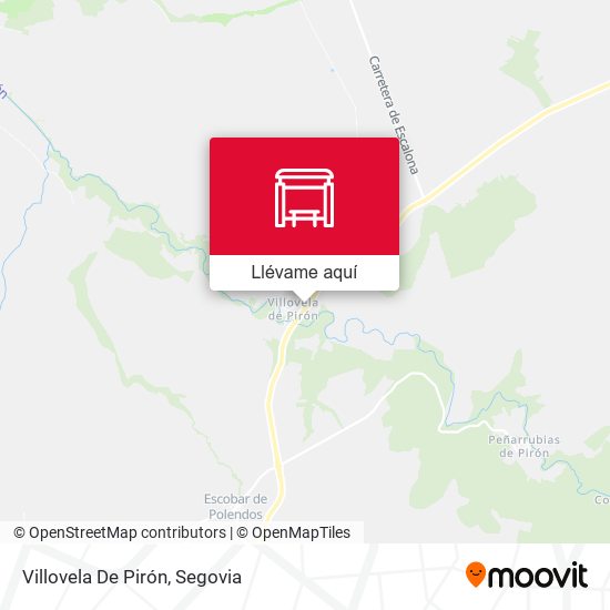 Mapa Villovela De Pirón
