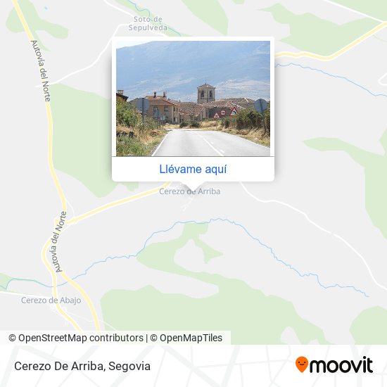 Mapa Cerezo De Arriba