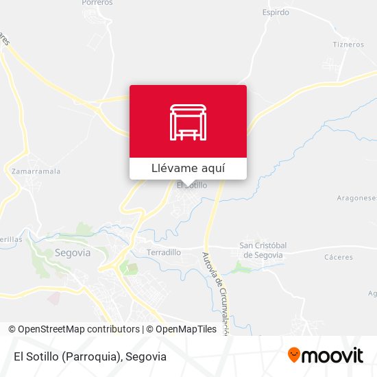 Mapa El Sotillo (Parroquia)