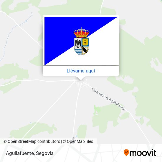 Mapa Aguilafuente